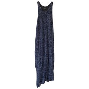 Rag & Bone Blue Knit Racerback Dress